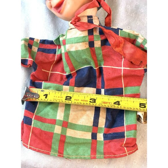 VTG 1950s Disney Pinocchio Hand Puppet Rubber Face Gund Mfg. Co. Needs TLC - Picture 7 of 11